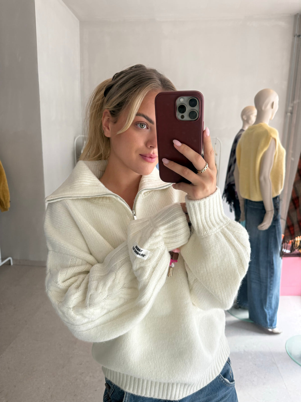 Luna Zip Sweater