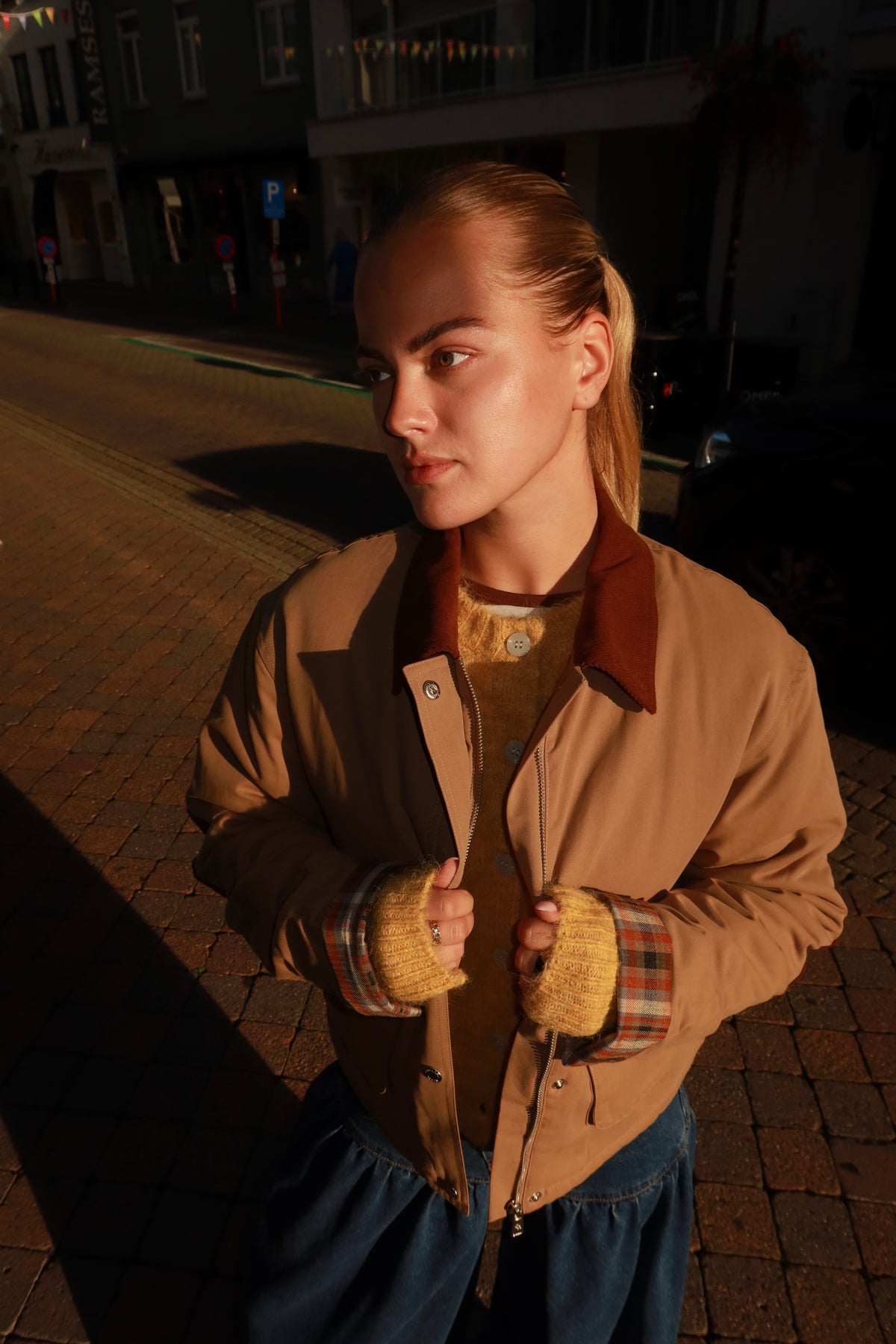 Malou Twill Coach Jacket