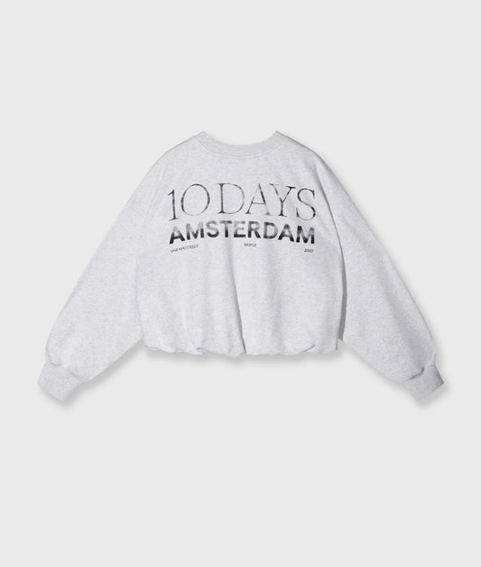 Pleated Sweater Back Stamp