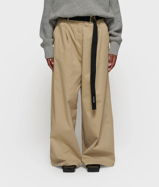 Wide Pants Twill