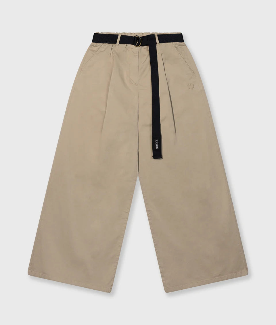 Wide Pants Twill