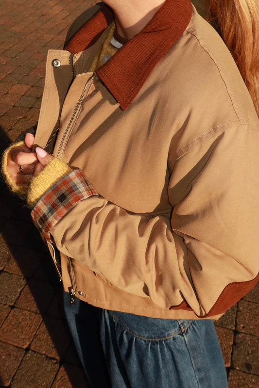 Malou Twill Coach Jacket