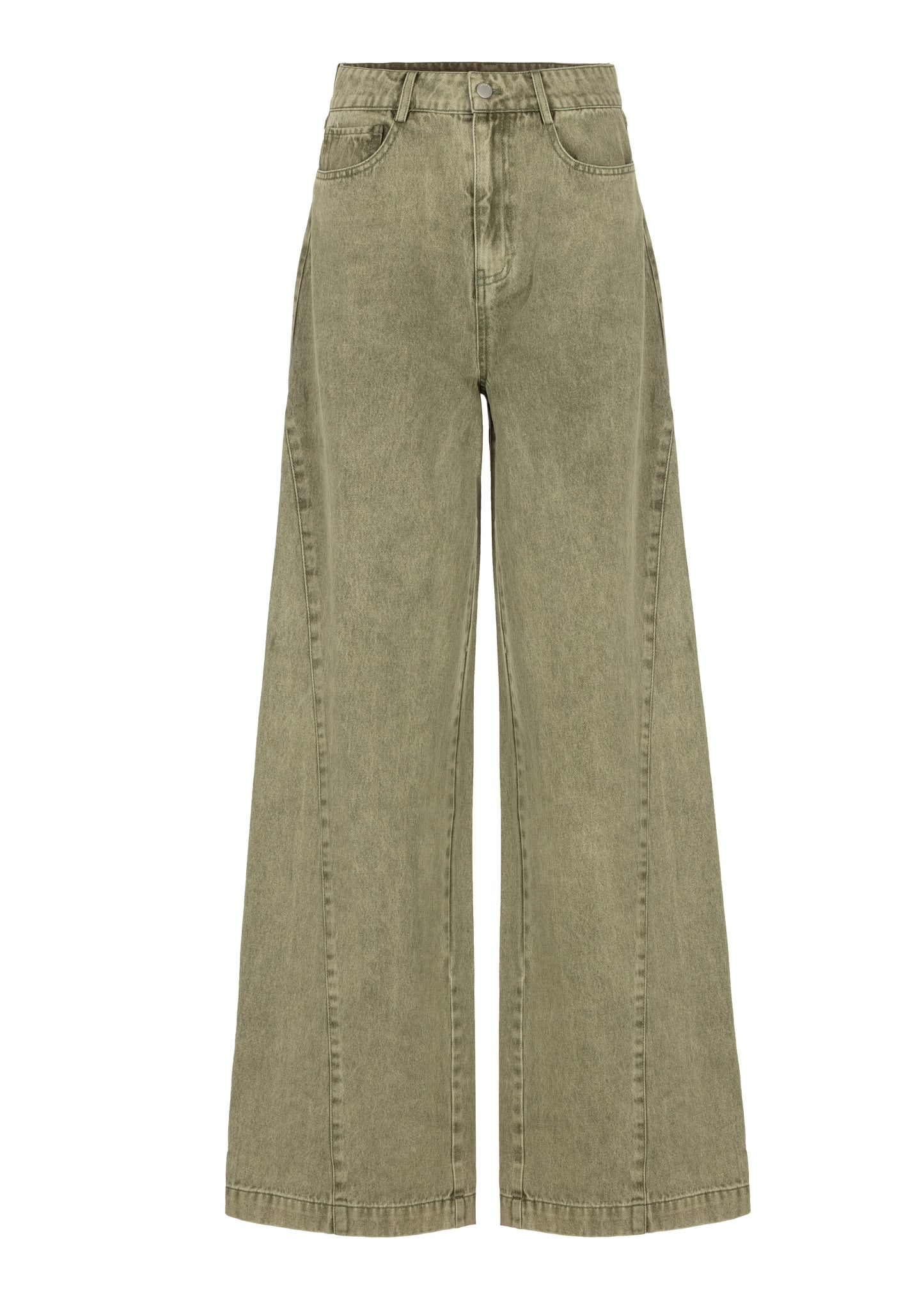 Melody Jeans Olive Green