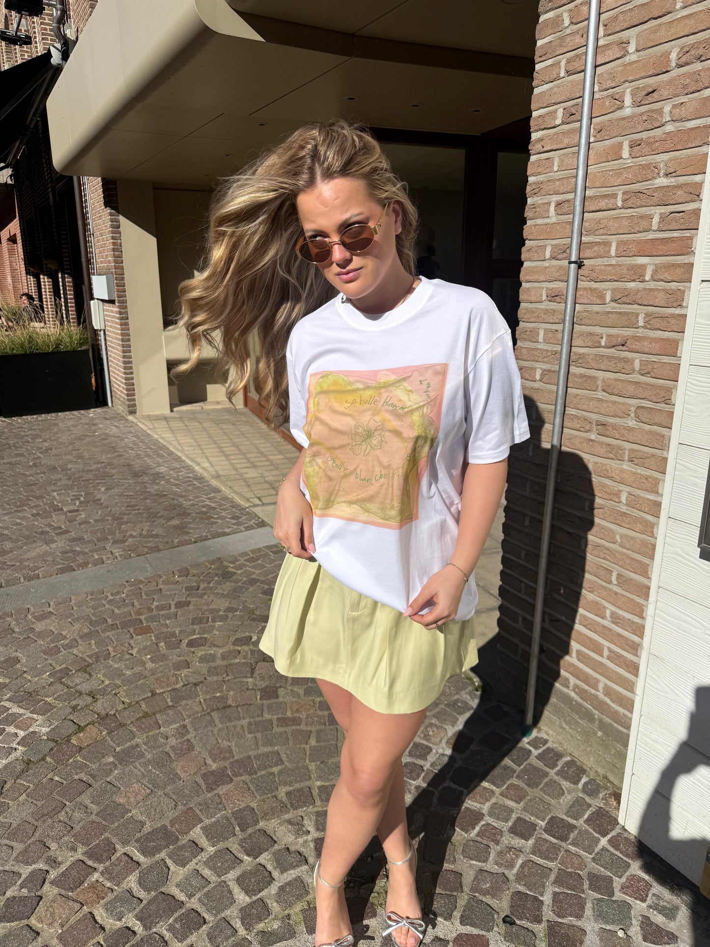 Mini Lime Skirt