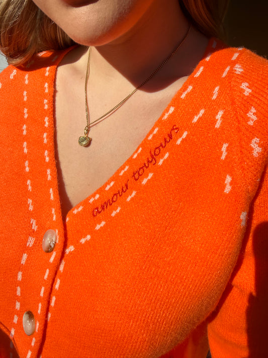 Aperol Spritz Knit