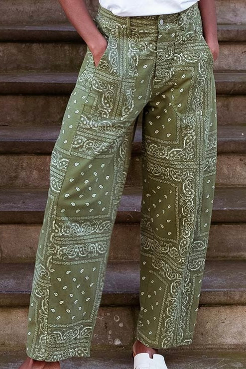 Balloon Paisley Pants